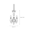 modern farmhouse gold wood carved pendant light
