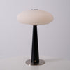 modern fluted glass led table lamp