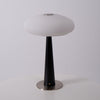 modern fluted glass led table lamp