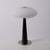 modern fluted glass led table lamp