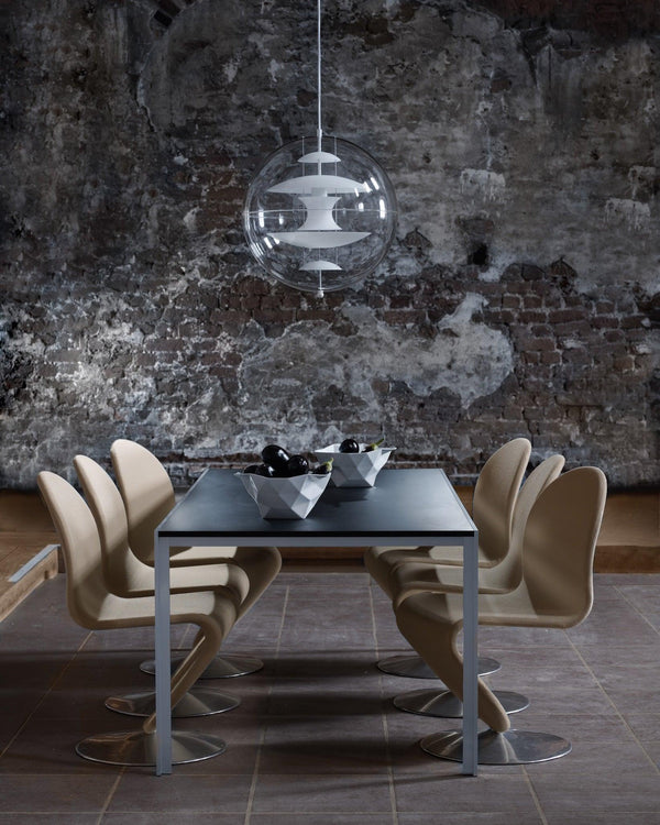 modern gold acrylic cosmic disc pendant lamp