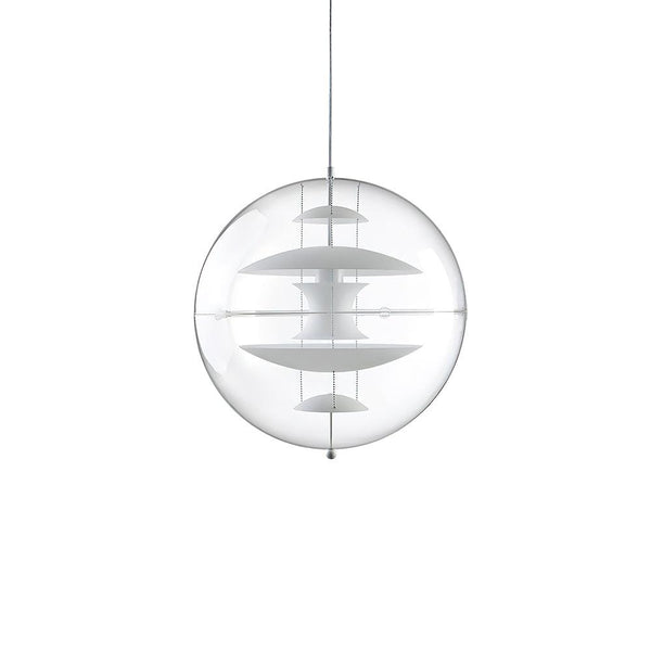 modern gold acrylic cosmic disc pendant lamp