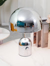 modern gold acrylic dome table lamp