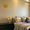 modern gold acrylic dome table lamp