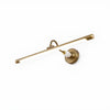 modern gold acrylic linear led wall light