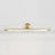 modern gold acrylic linear led wall light