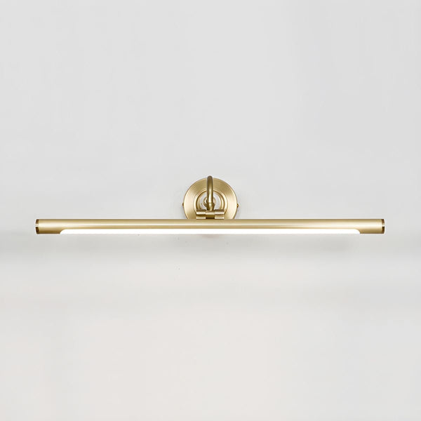modern gold acrylic linear led wall light