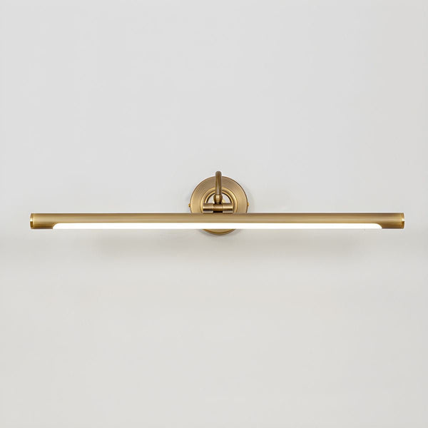 modern gold acrylic linear led wall light