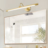 modern gold acrylic linear led wall light