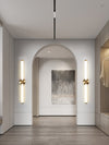 modern gold acrylic linear led wall sconce 2