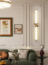 modern gold acrylic linear led wall sconce 2