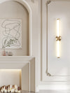 modern gold acrylic linear led wall sconce 2