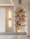 modern gold acrylic linear led wall sconce 2