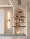modern gold acrylic linear led wall sconce 2