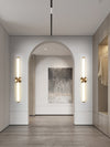 modern gold acrylic linear led wall sconce 2