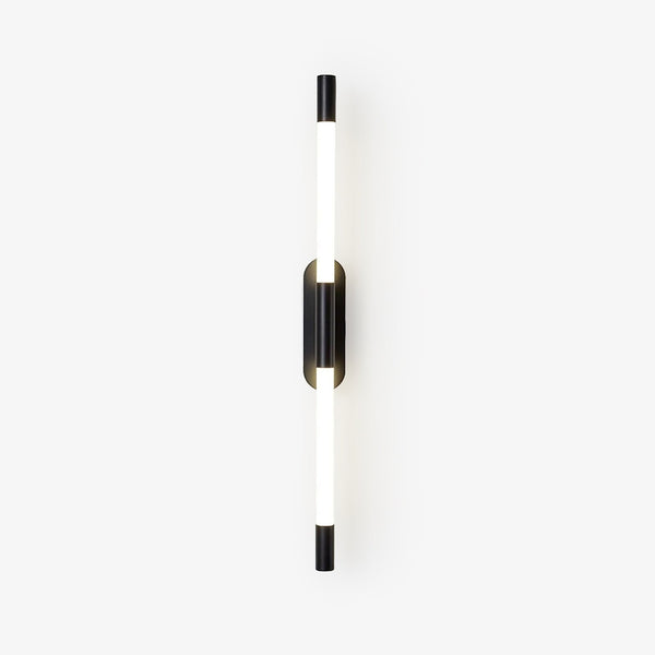 modern gold iron acrylic linear led wall sconce