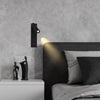 modern gold metal cylinder led wall sconce set of 2
