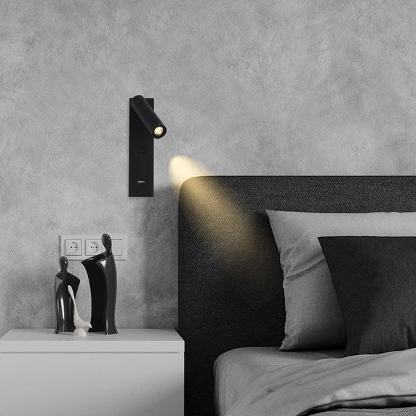 modern gold metal cylinder led wall sconce set of 2