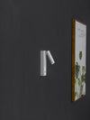 modern gold metal cylinder led wall sconce set of 2