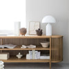 modern gold plated metal dome table lamp