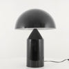 modern gold plated metal dome table lamp