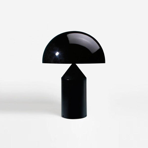 modern gold plated metal dome table lamp