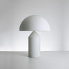 modern gold plated metal dome table lamp