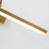 modern gold white acrylic antler led wall lamp