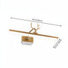 modern gold white acrylic antler led wall lamp