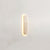 modern honed yellow travertine sculptural led wall sconce