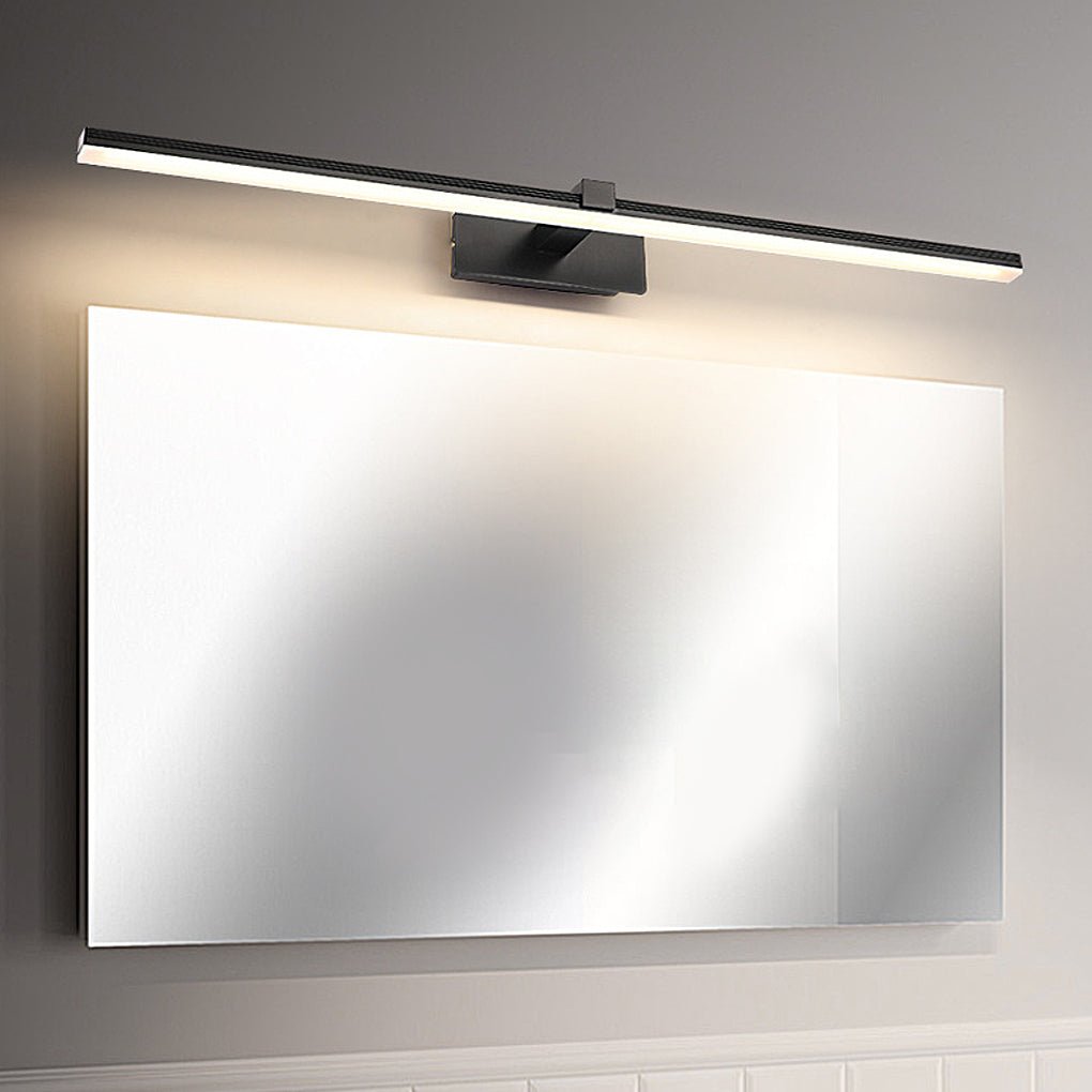 Modern Linear Bathroom Vanity Light Bar, LED Mirror Wall Light for Bat ...