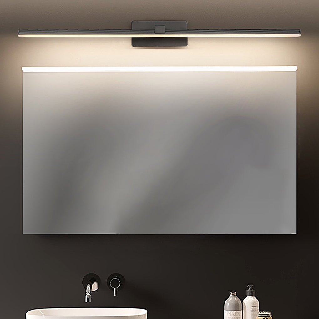 Modern Linear Bathroom Vanity Light Bar, LED Mirror Wall Light for Bat ...