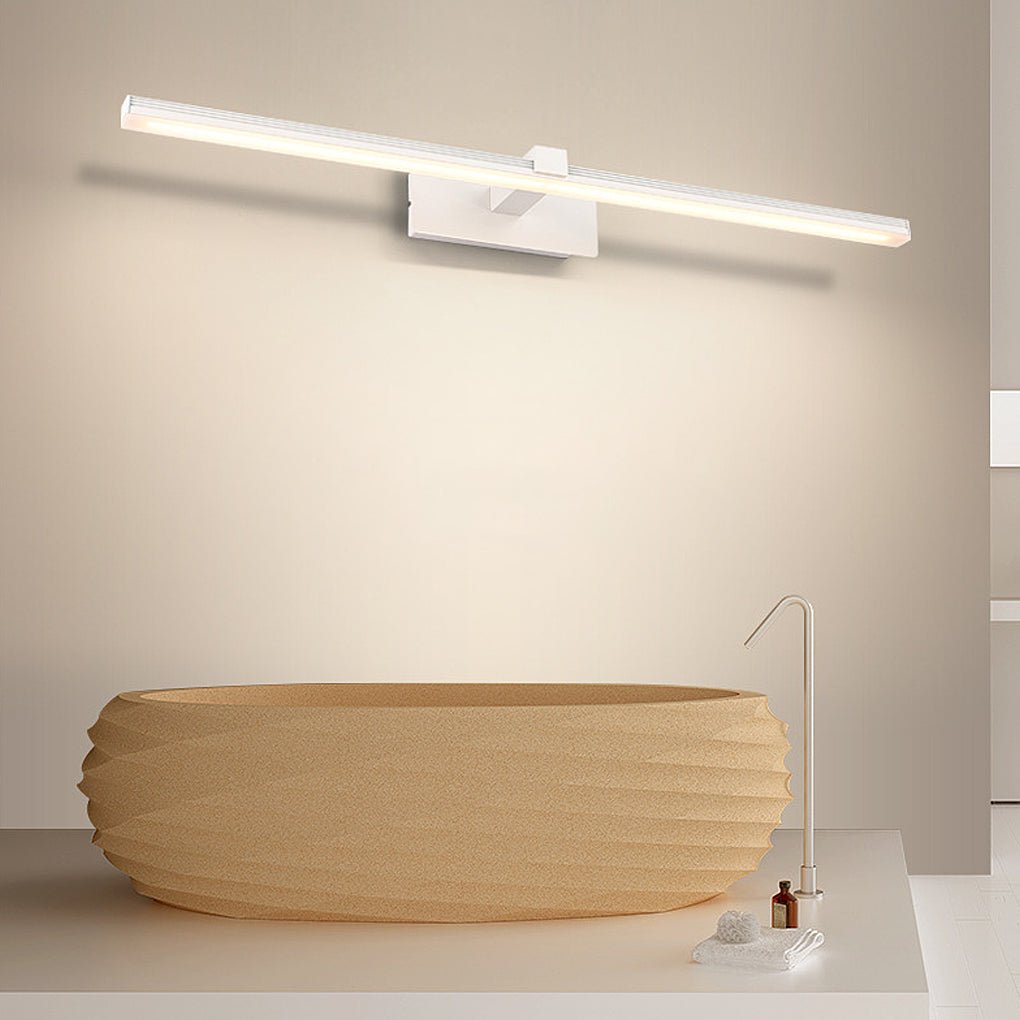 Modern Linear Bathroom Vanity Light Bar, LED Mirror Wall Light for Bat ...