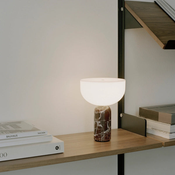 modern marble acrylic cordless table lamp