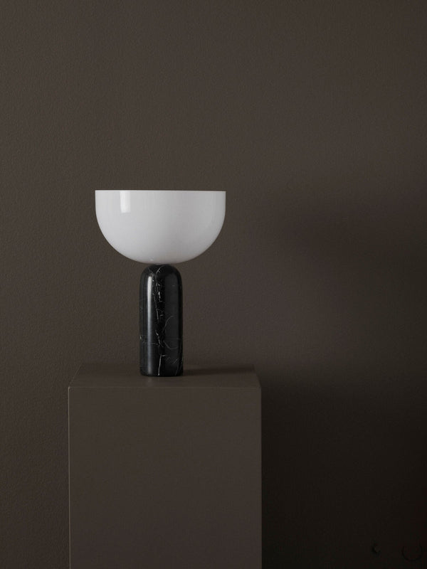 modern marble acrylic cordless table lamp