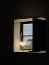 modern marble acrylic cordless table lamp