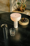 modern marble acrylic cordless table lamp