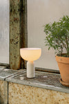 modern marble acrylic cordless table lamp