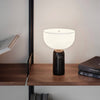 modern marble acrylic cordless table lamp
