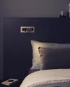 modern matt black aluminum led reading wall light