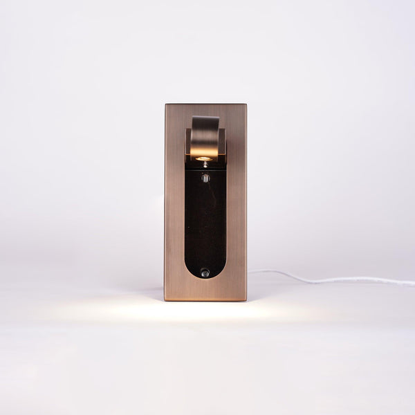modern matt black aluminum led reading wall light