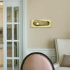 modern matt black aluminum led reading wall light