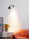 modern metal disc led wall sconce
