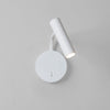 modern metal disc led wall sconce