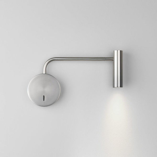 modern metal disc led wall sconce