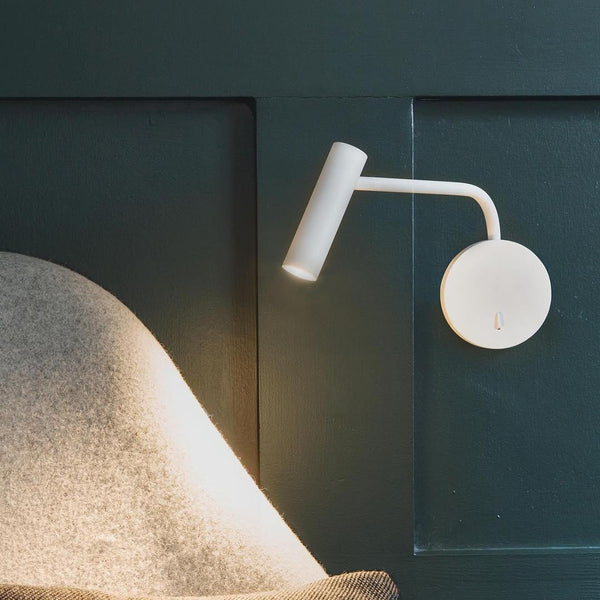 modern metal disc led wall sconce