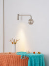 modern metal disc led wall sconce