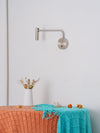 modern metal disc led wall sconce