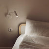 modern metal disc led wall sconce
