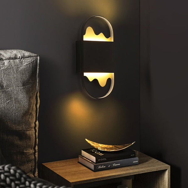 Modern Minimalist Background Wall Aisle Bedside Decorative Lighting Led Wall Lamp